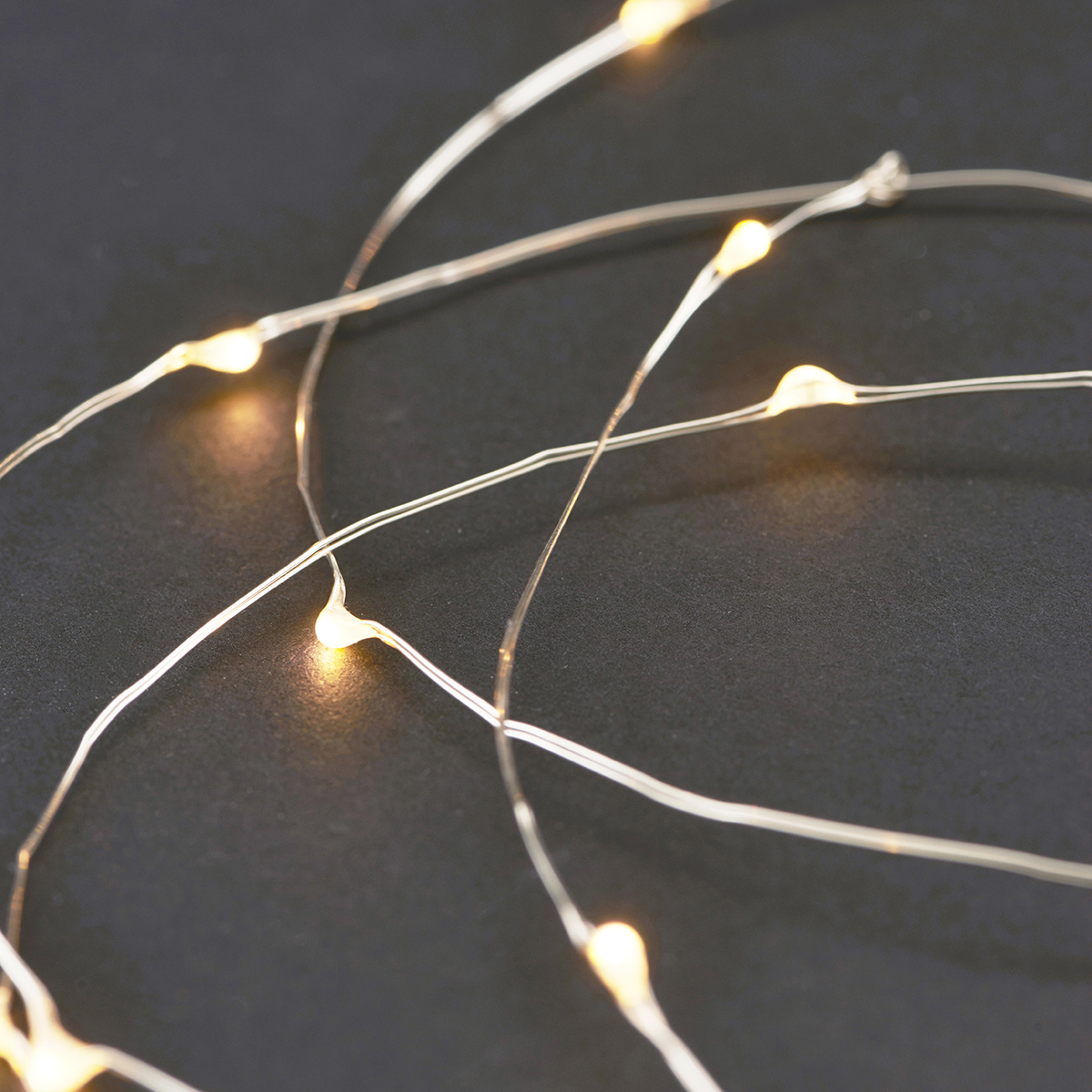 10m Silver Wire Lights