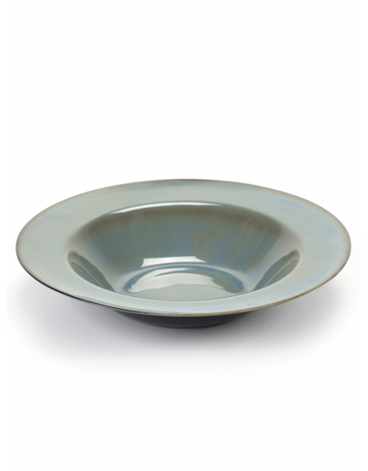 Serax Terres de Rêves - Large Smokey Blue Round Degustation Bowl - 2 Pieces