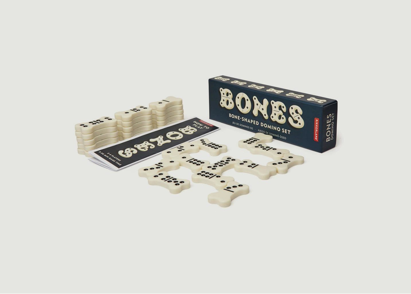 Kikkerland Design Dog Bone Dominos