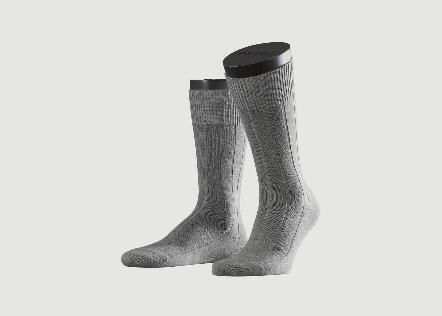 Falke Grey Lhasa Rib Socks