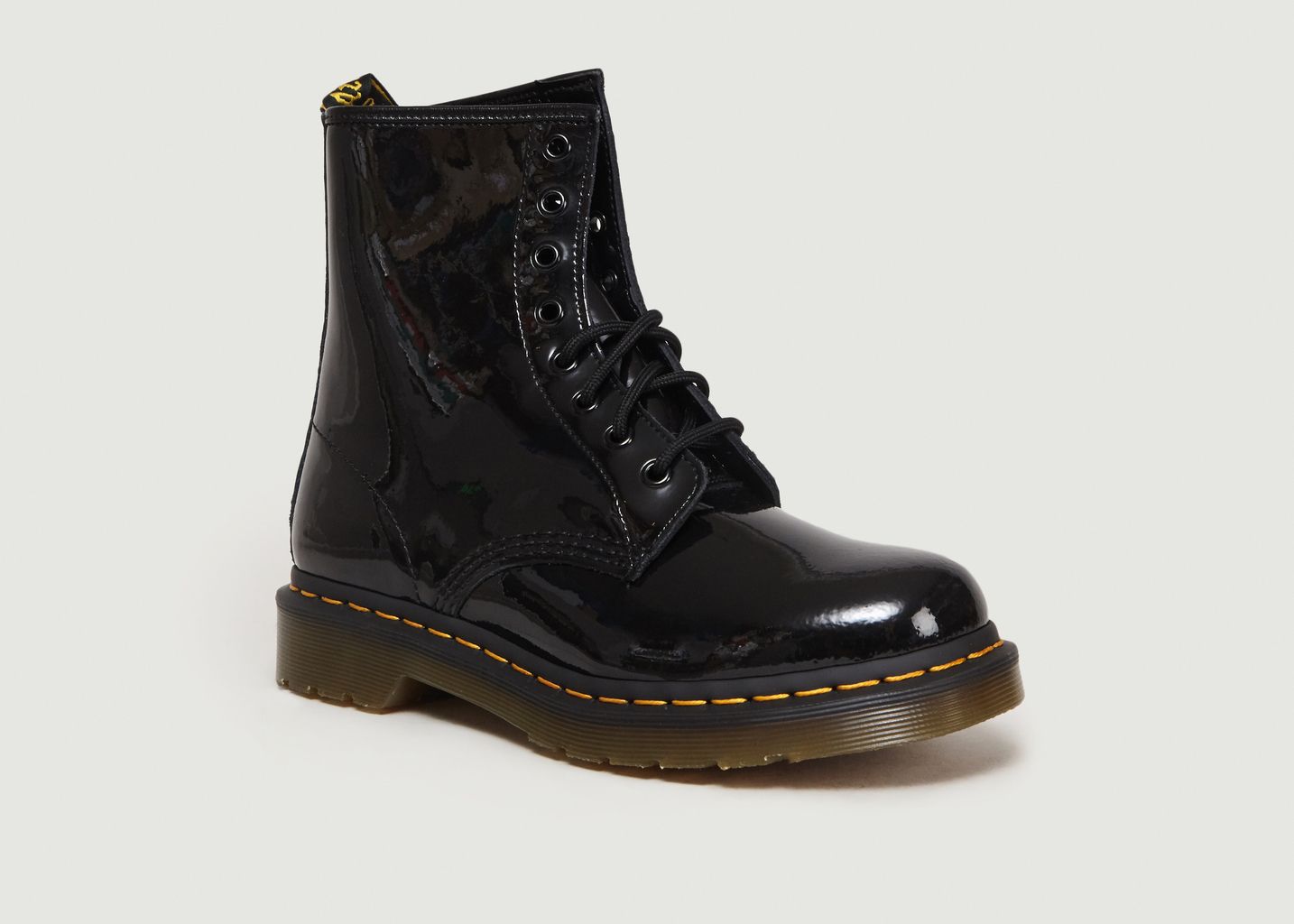 Dr Martens  Black 1460 Patent Leather Boots