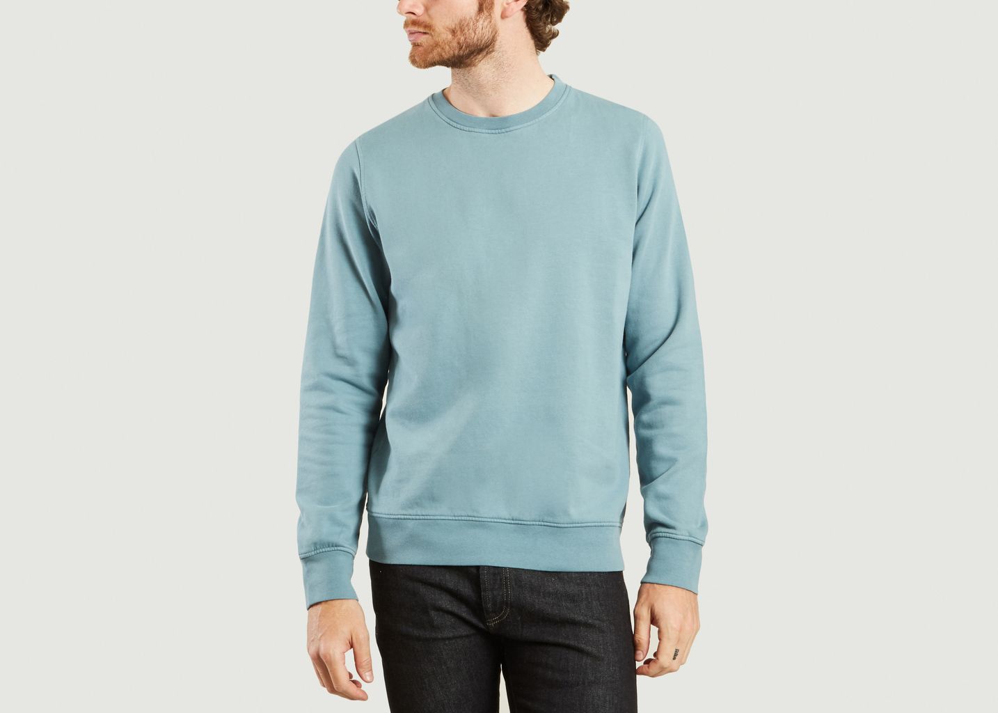 Colorful Standard Blue Classic Sweatshirt