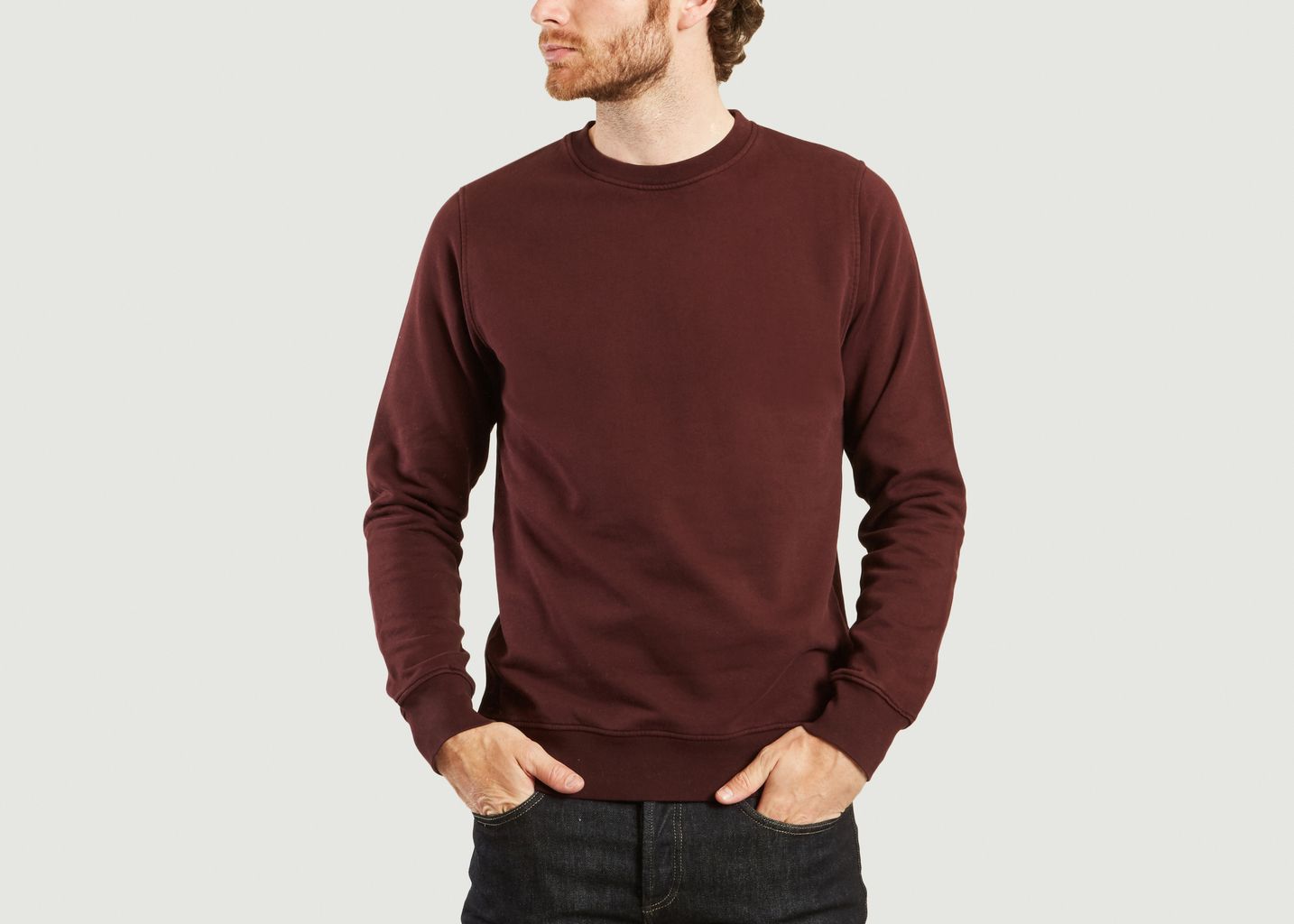 Colorful Standard Bordeaux Red Classic Sweatshirt