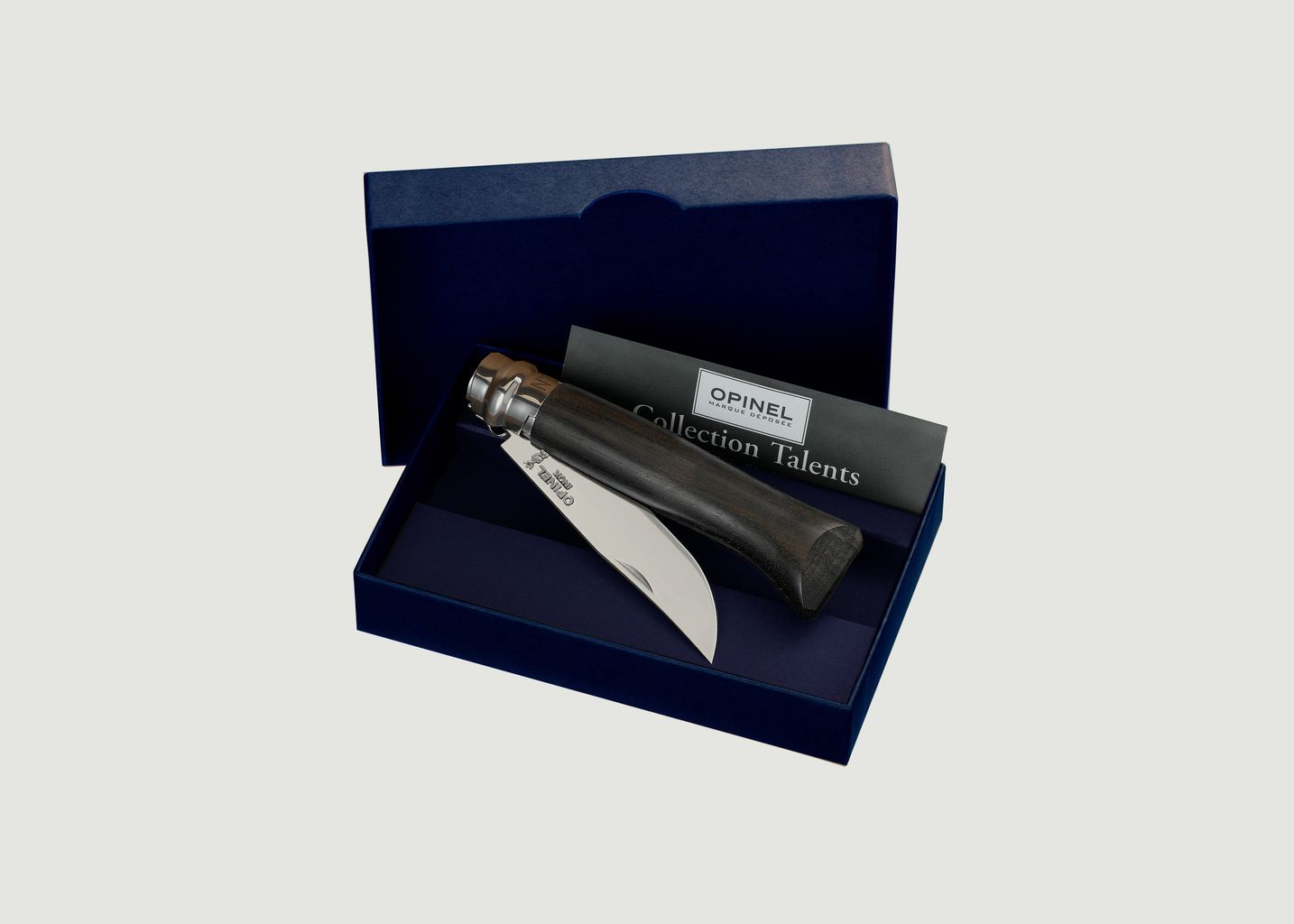 Opinel N 8 Ebony Knife Gift Set