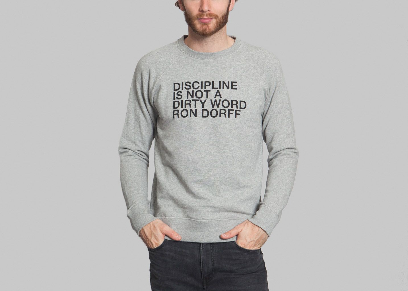 Ron Dorff Grey Discipline Sweatshirt
