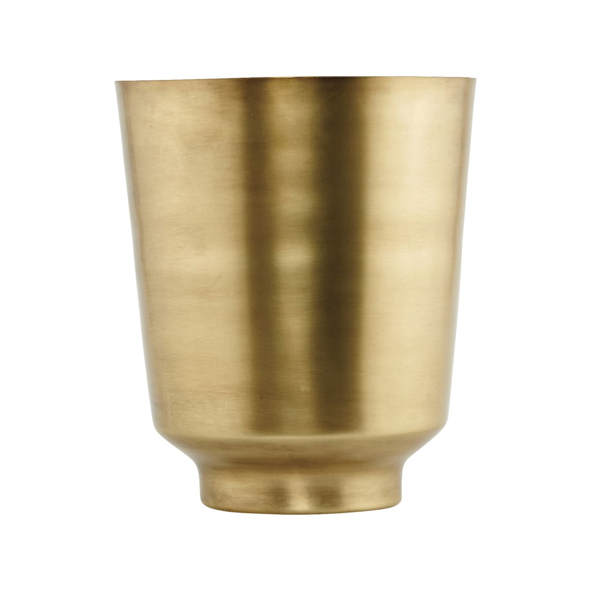 House Doctor Planter Oli Brass Plated