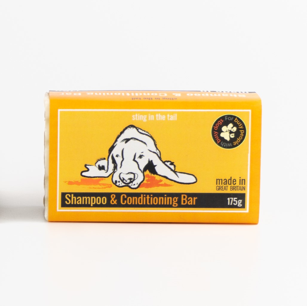 Sting In The Tail Dog Shampoo and Conditioning Bar