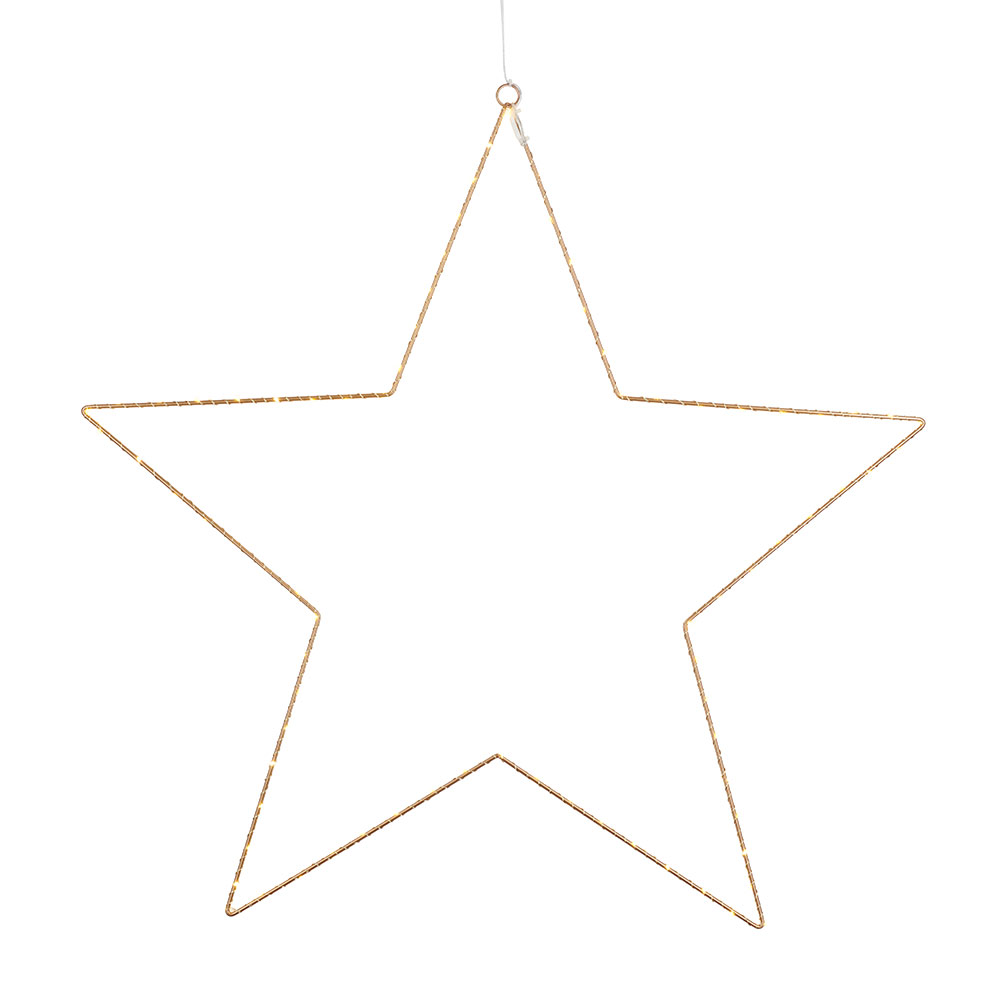 Sirius Liva Star with Lights 70 cm - Gold