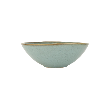 Set of 2 Stoneware Bowls - Light Blue