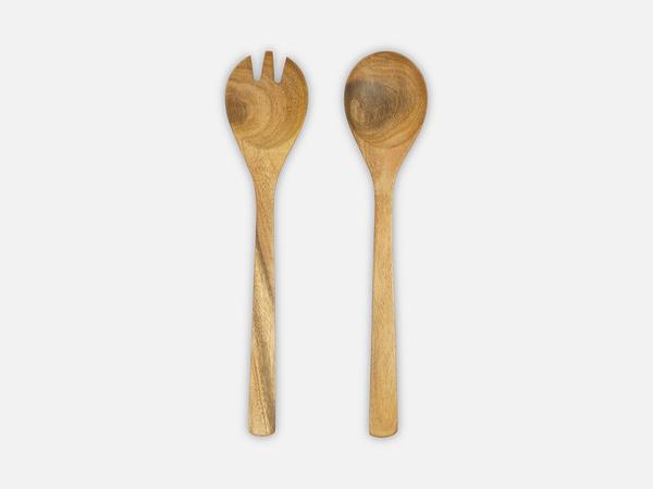 Acacia Wood Salad Servers