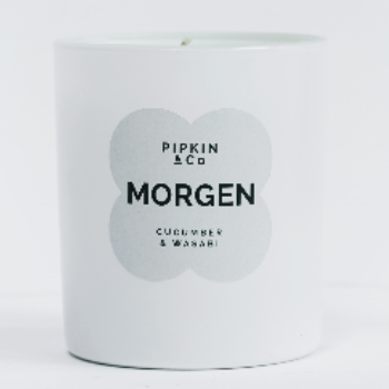 Pipkin & Co Morgen Cucumber & Wasabi Scented Candle