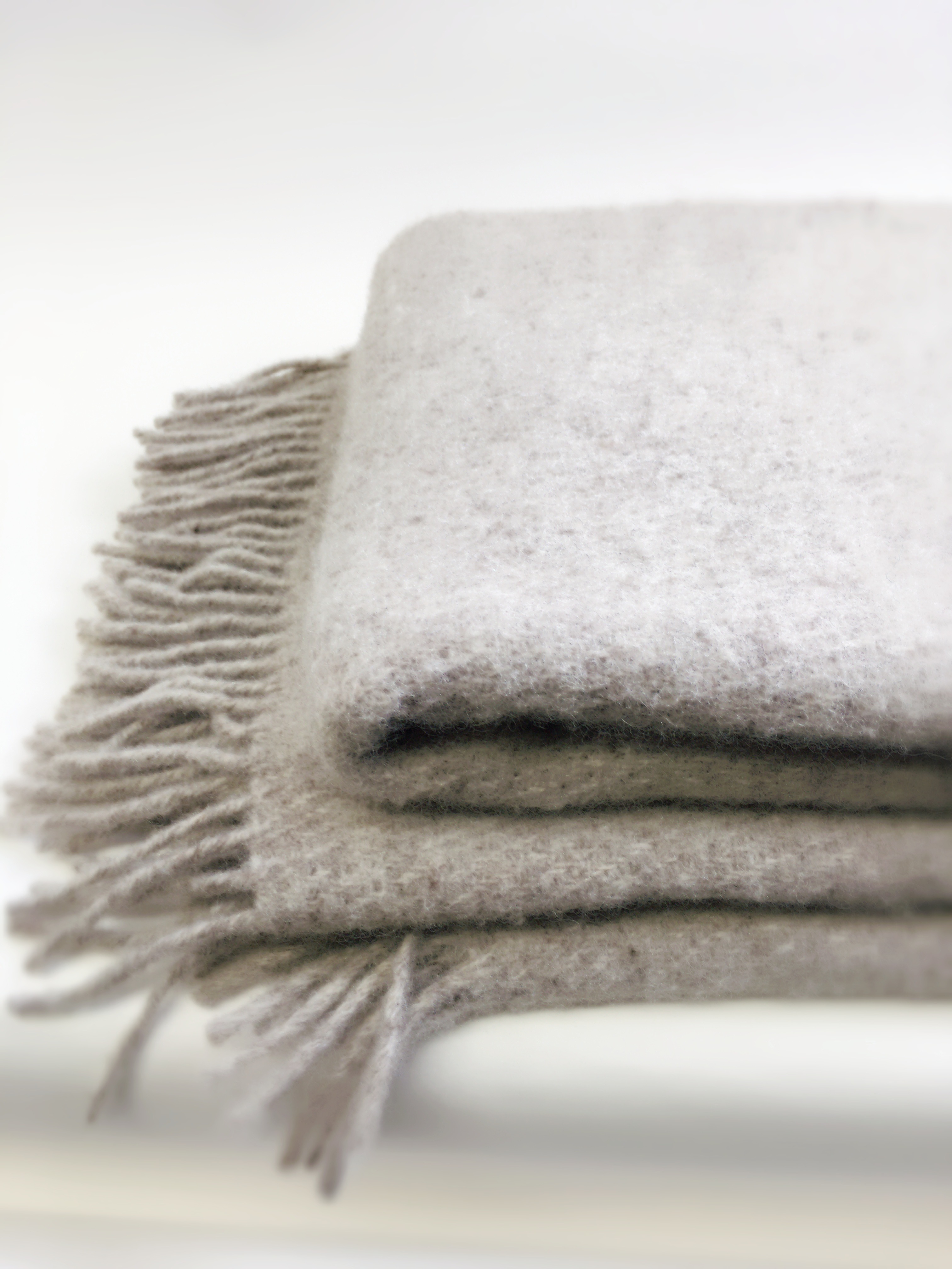 D&T Design Blanket Wool, Basic Light Gray Fb 1036