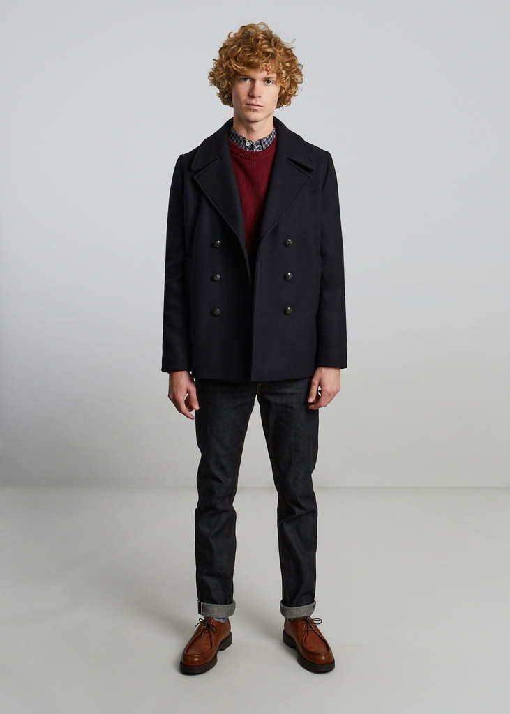 French hotsell pea coat