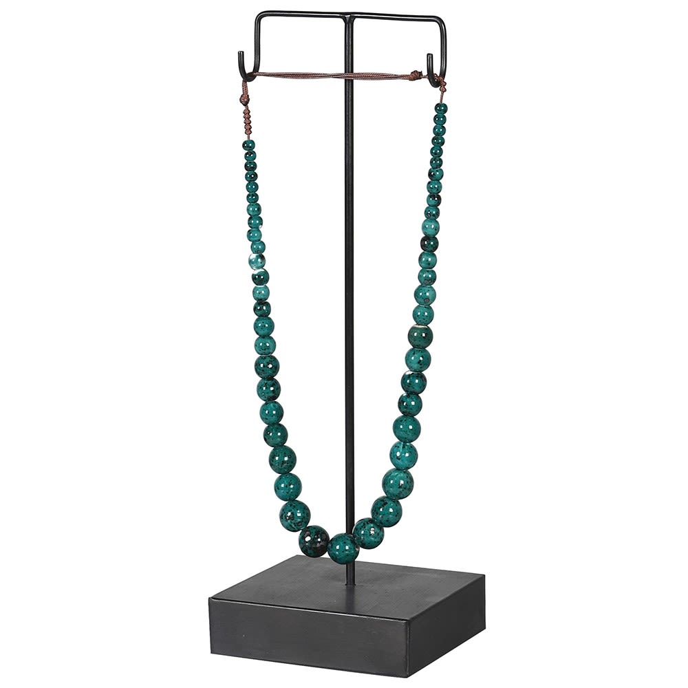 THE BROWNHOUSE INTERIORS Jase Necklace on Stand 