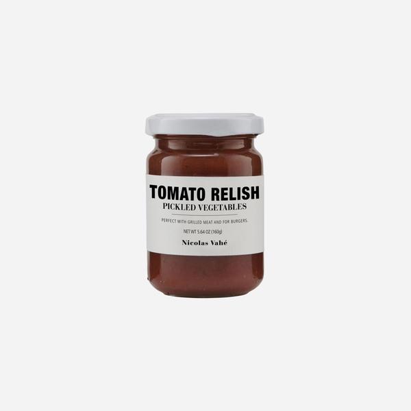 Tomato Relish with Pickled Vegetables