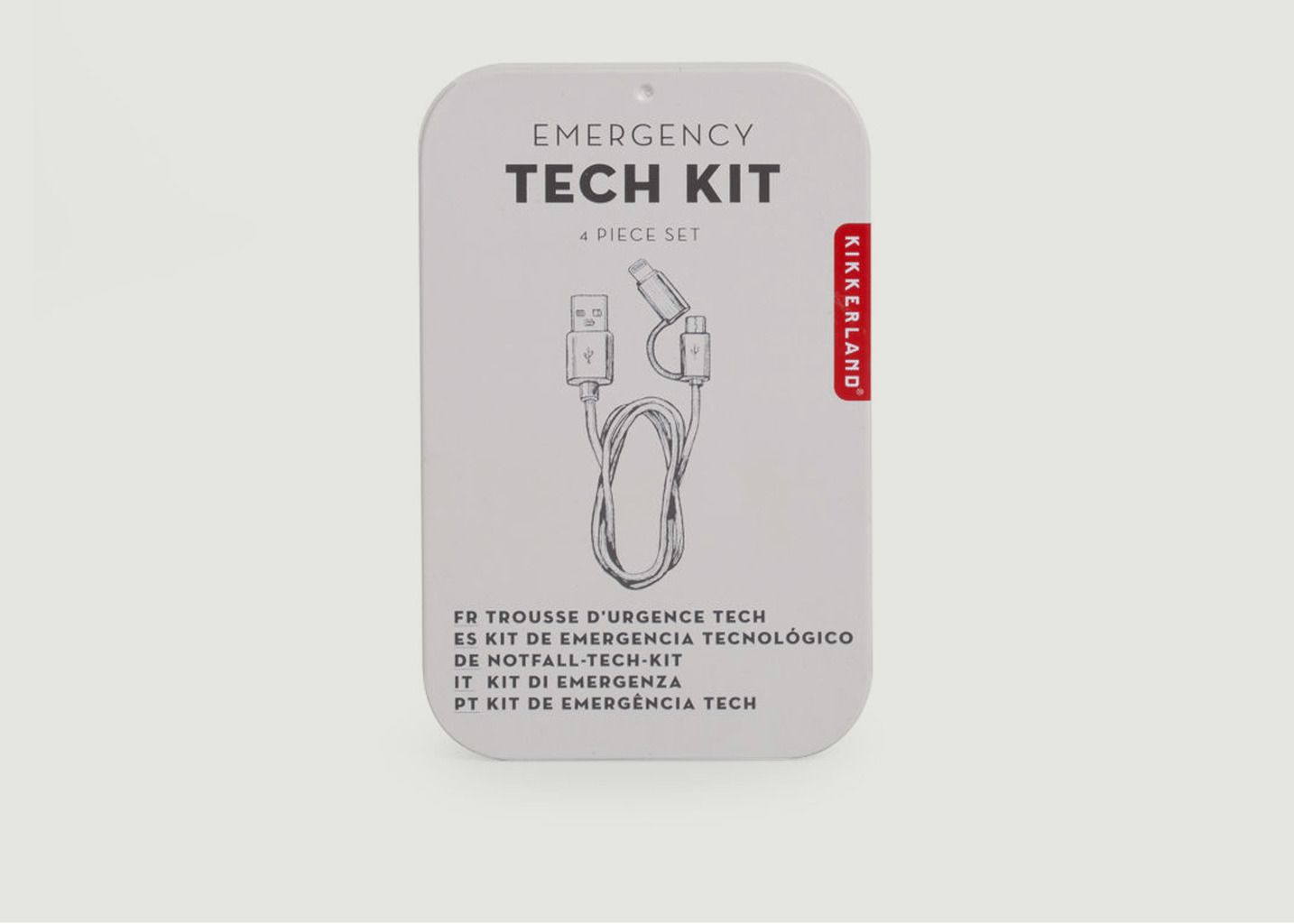 Kikkerland Design Emergency Tech Kit