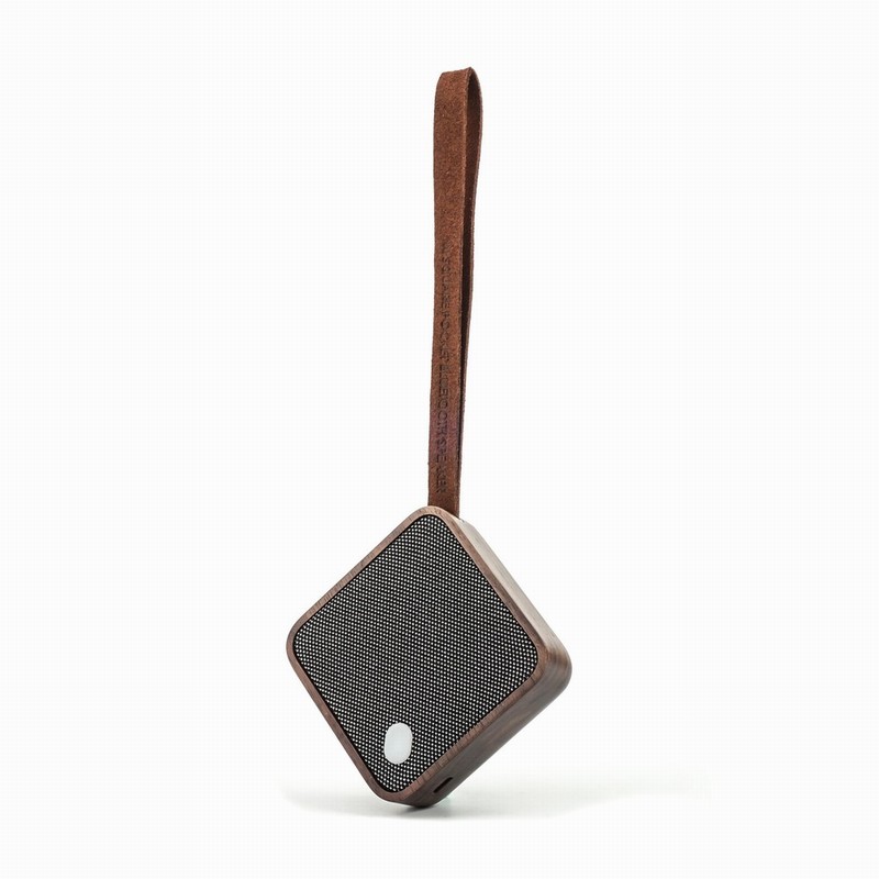 Walnut Mi Square Pocket Speaker