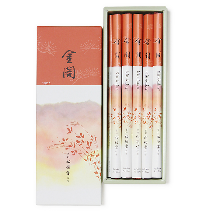 Shoyeido Kinkaku/Golden Pavilion Incense (Long Bundles of 10)