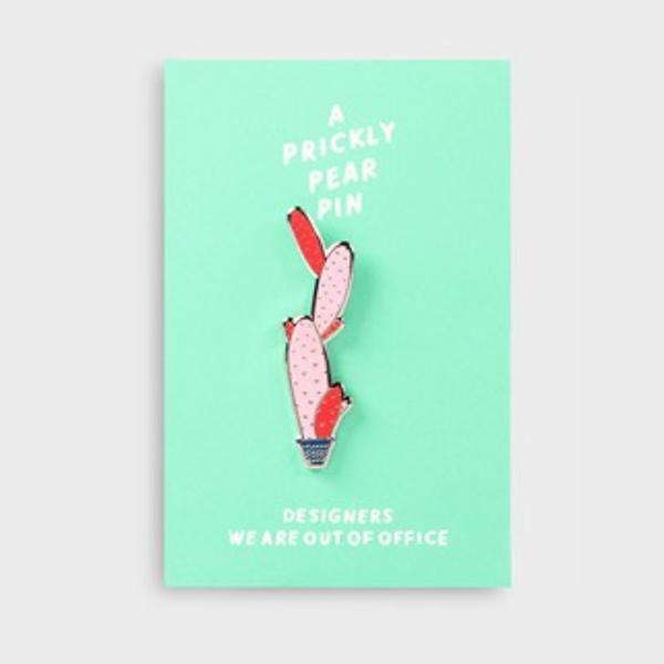 We are out of office  A Prickly Pear Pin