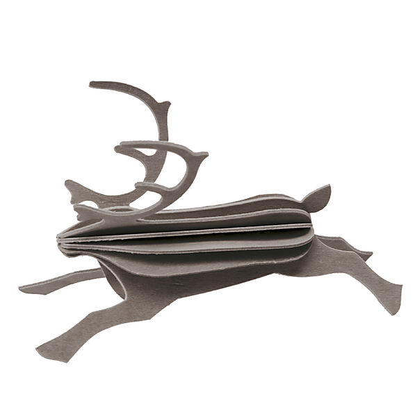 Reindeer 12cm Grey