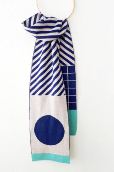 Tokyo Wool Scarf Mint