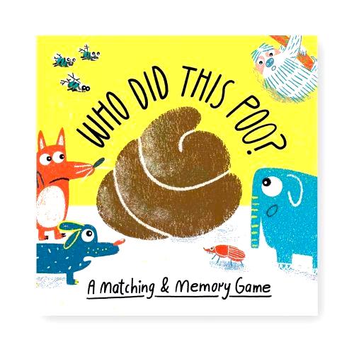 Abrams & Chronicle Books Who Did This Poo? Game