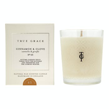 True Grace Cinnamon And Clove Village Classic Candle