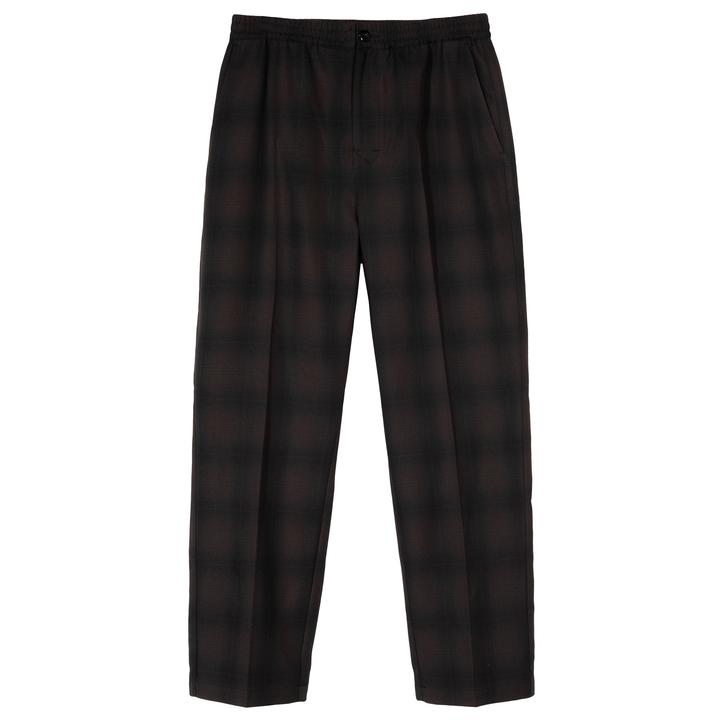 loose plaid bryan pant