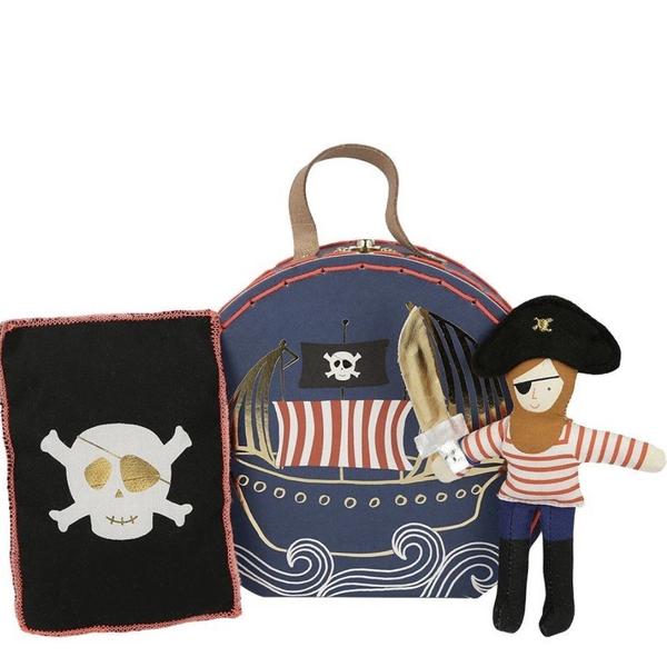 Pirate Mini Suitcase Doll