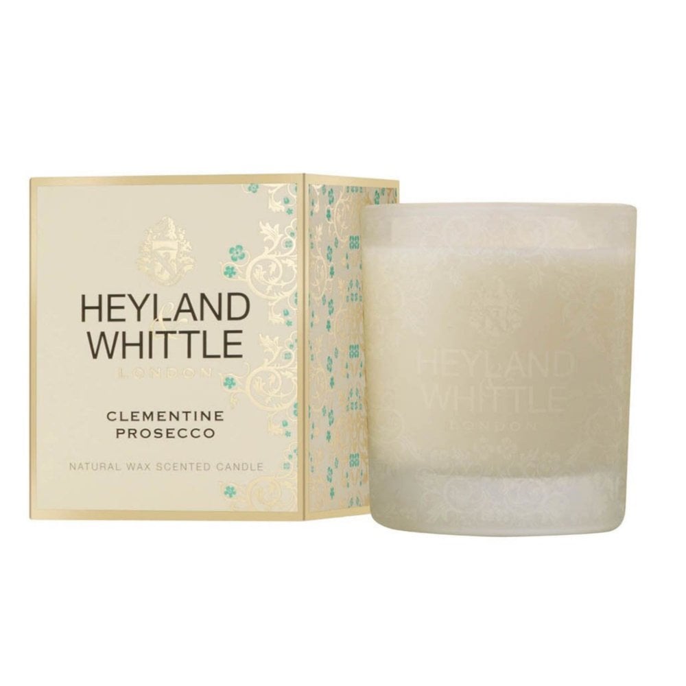 Heyland & Whittle Clementine Prosecco Luxury Scented Candle in a Jar 230g