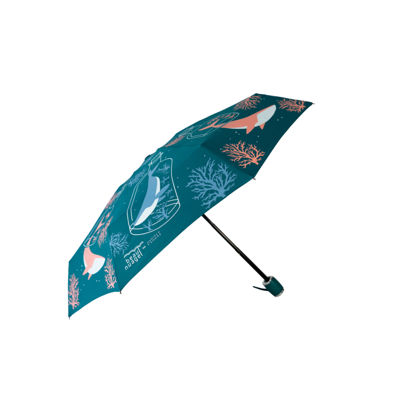 Beau-Nuage rPET Fabric L'Original Umbrella - Pacific Blue