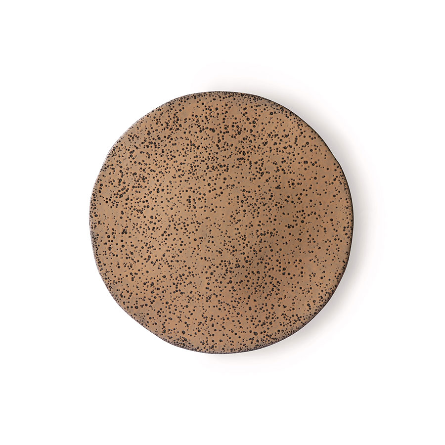 HK Living Side Plate Taupe Set of 2