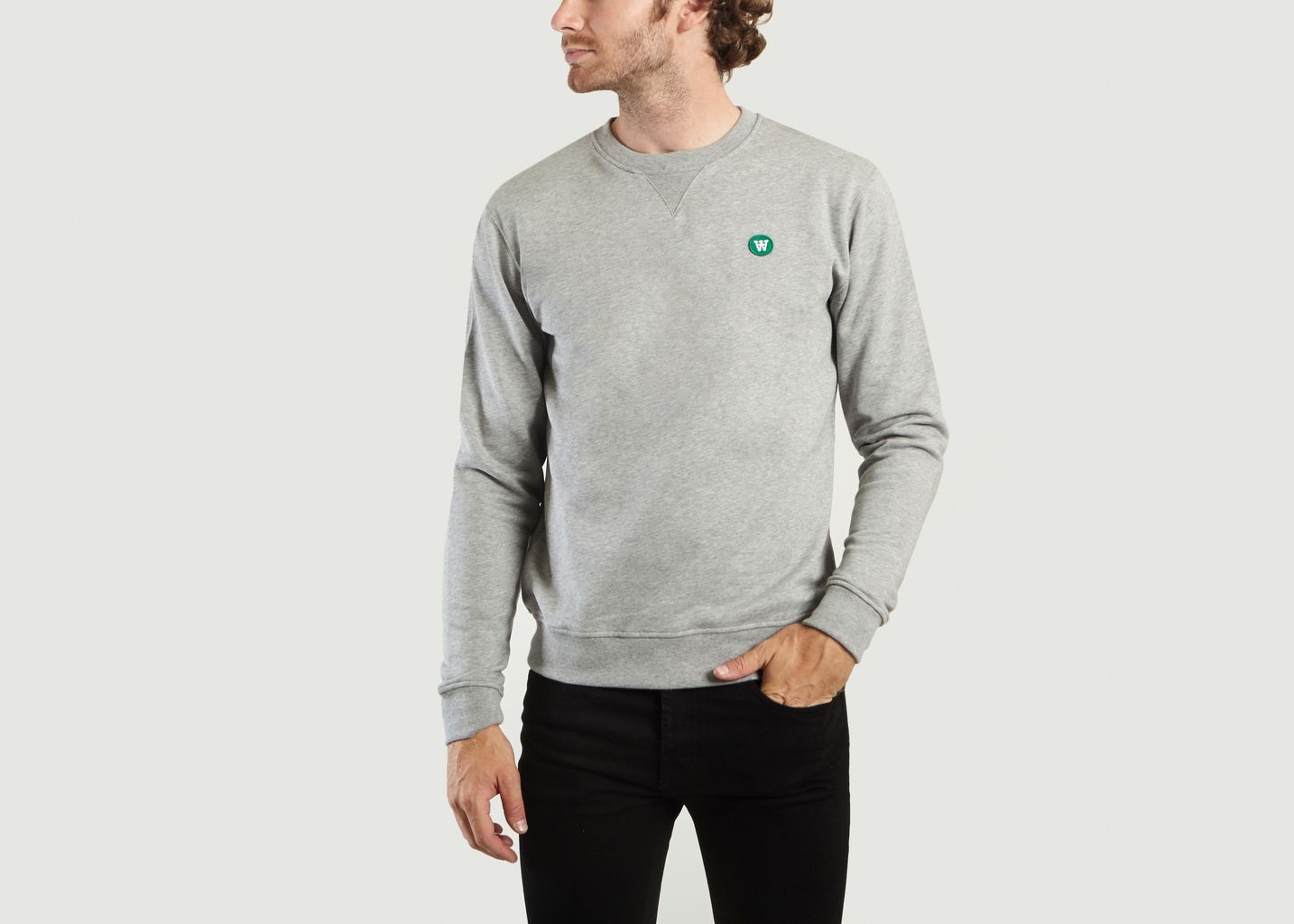 Wood Wood Grey Tye Sweatshirt