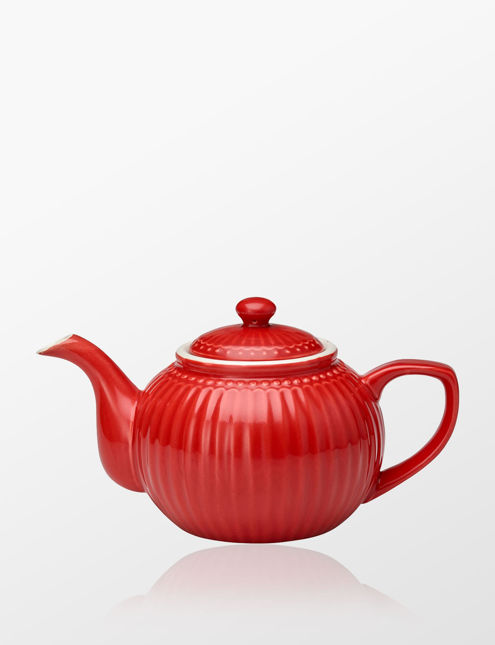 Green Gate Teapot Alice Red