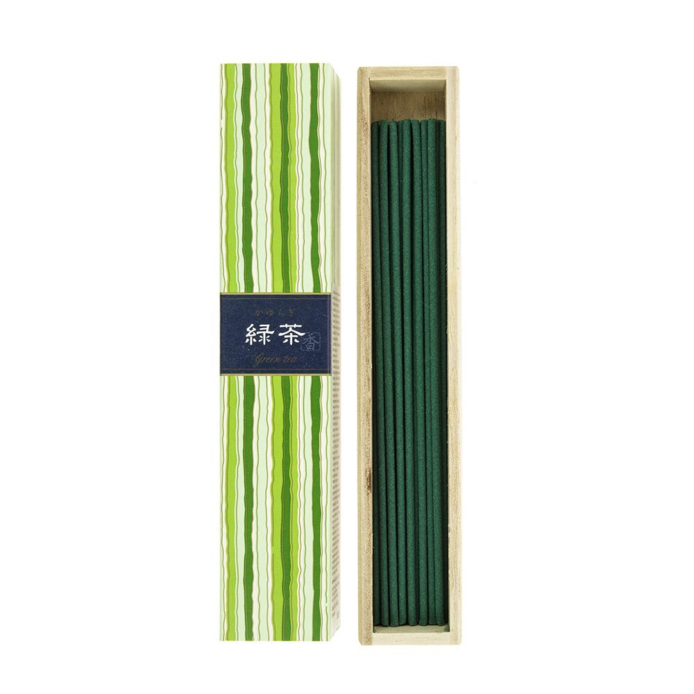 Typhoon Kayuragi Incense Sticks Green Tea