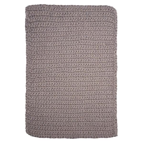 Rug Crochet In Grey 60 X 90