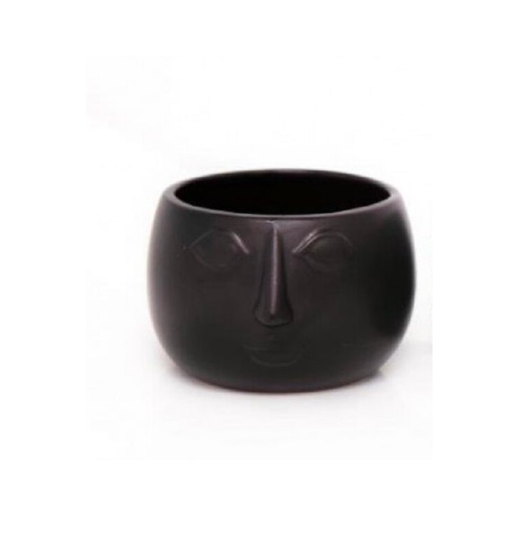 Small Black Pagan Man Face Planter