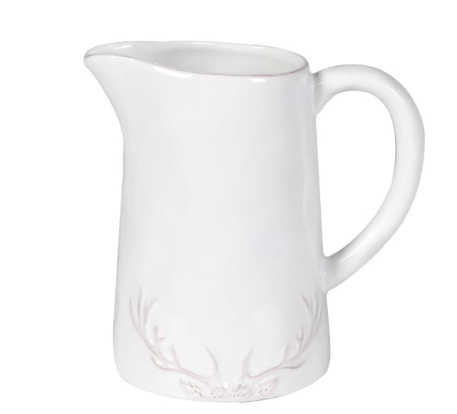 coach-house-white-rustic-antler-design-jug