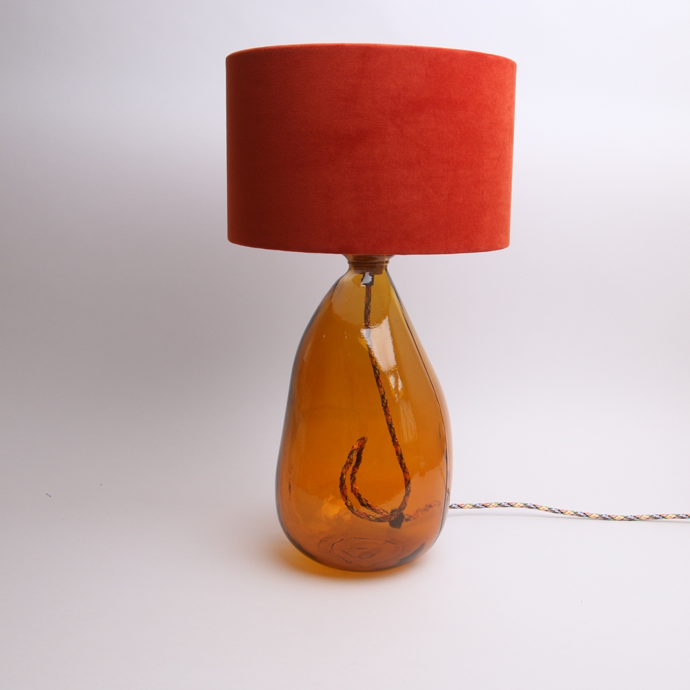 Jarapa 42 cm Simplicity Jar Lamp Amber