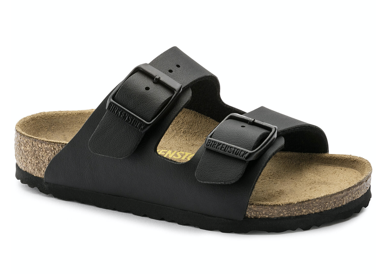 Kids Arizona Birko Flor Sandals Black