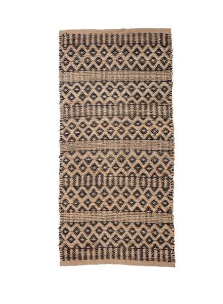 Bloomingville Los Osos Jute Black Rug