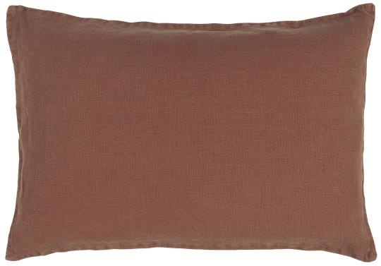 Ib Laursen Rust Linen Pillowcase