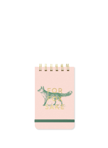 Vintage Sass For Fox Sake Notepad