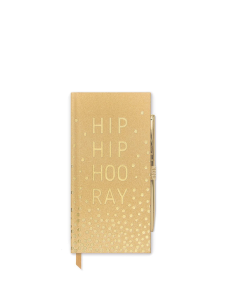 Designworks Ink Hip Hip Hooray Slim Bound Notebook
