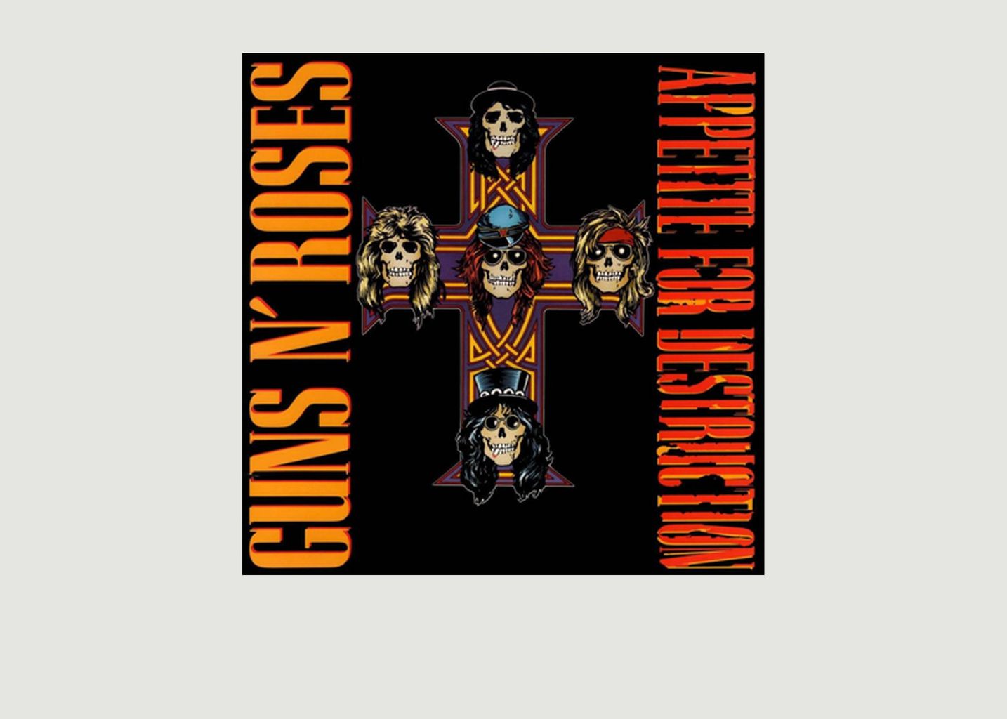 La vinyl-thèque idéale Appetite For Destruction Guns N Roses Tracks