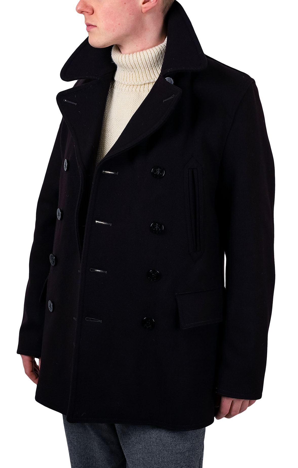 Churchill reefer clearance pea coat