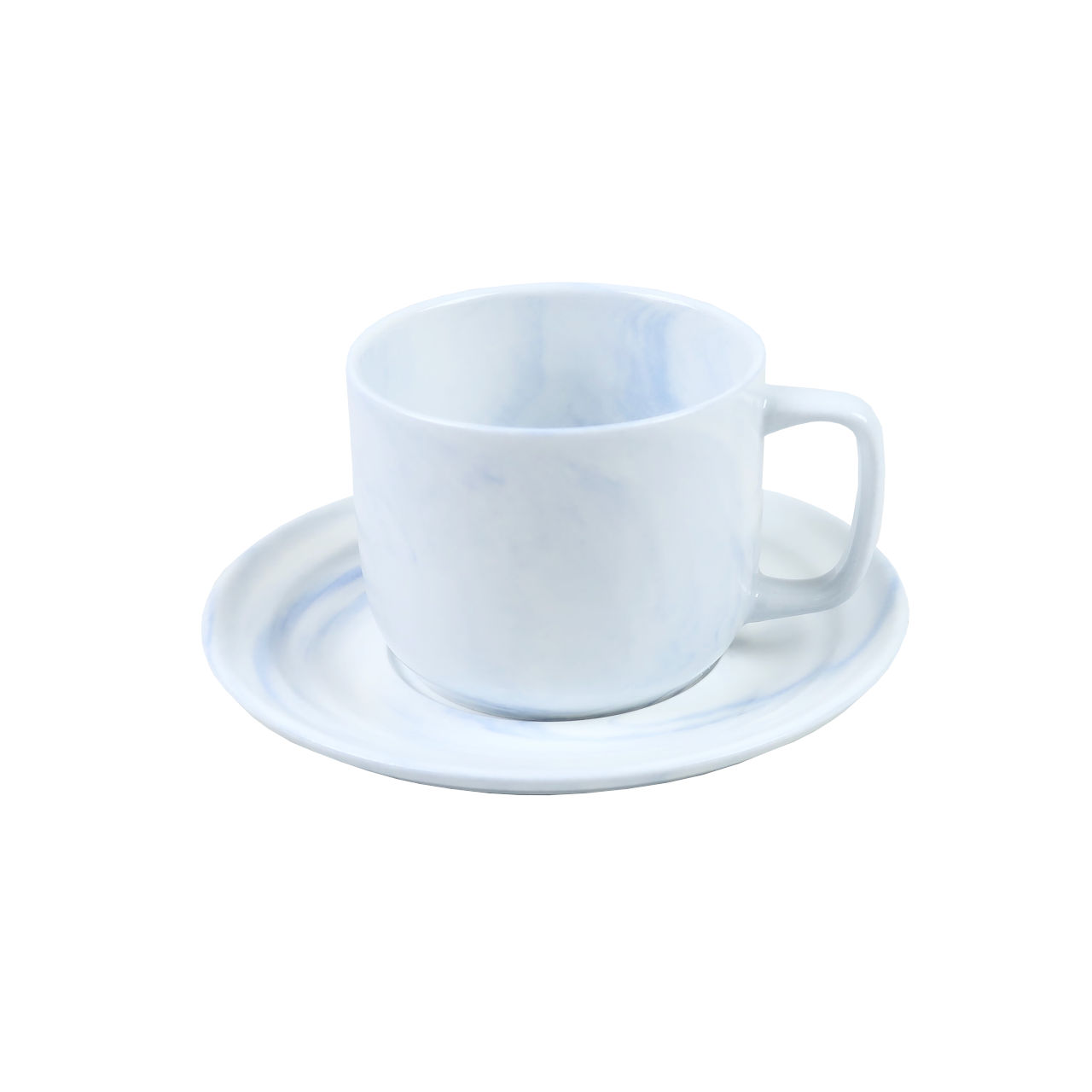 HAY Twist Cup & Saucer Blue Small Set of 2
