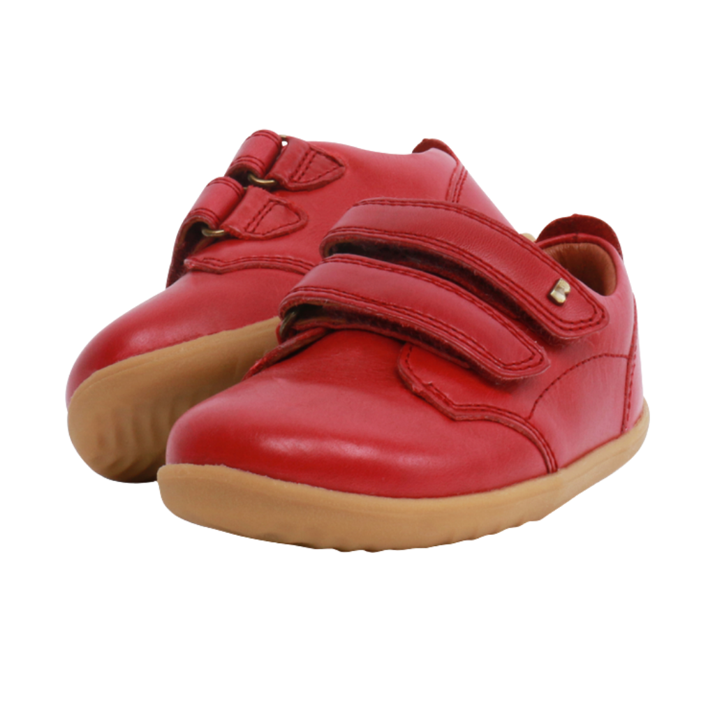 Bobux SU Port Dress Shoe Rio Red