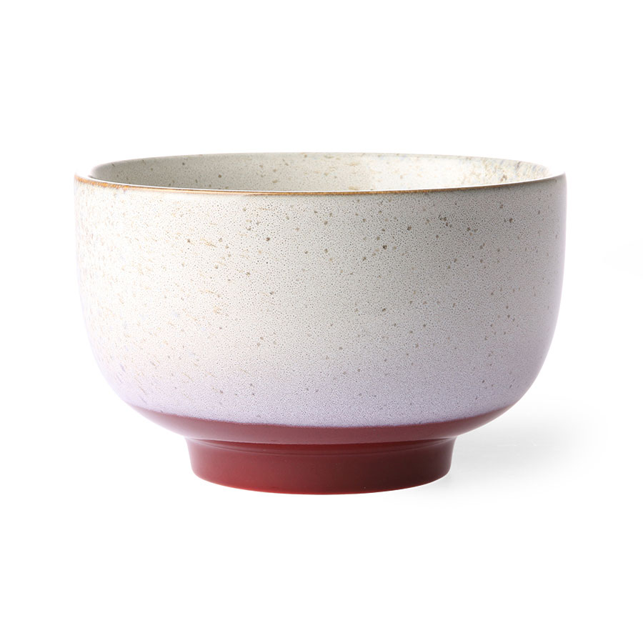HK Living Ceramic 70's noodle bowl: frost (set of 2)