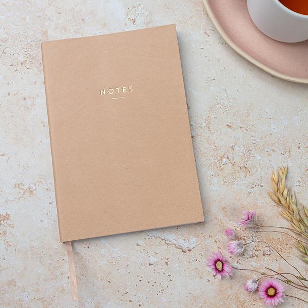 Chickidee A 5 Tan Notes Notebook